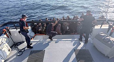 Bodrum'da 35 düzensiz göçmen yakalandı