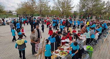 Bölükyayla'da "Gazzeli Mazlumlara Nefes Ol" etkinliği düzenlendi