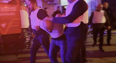 Boşandığını eşini darp edip çocuklarını bıçakla rehin alan şahıs tutuklandı