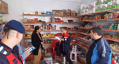 Bozdoğan'da güvenli gıda için ekipler sahada