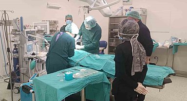 Bozüyük'te ilk genel anestezi altında diş tedavisi yapıldı