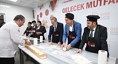 BTSO Mutfak Akademi'ye yemek sanayicilerinden tam not