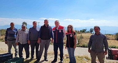 Buharkent'te üreticiler bilgilendirildi