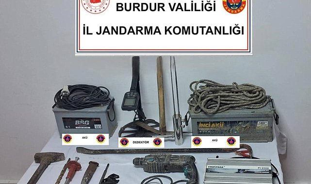 Burdur'da kaçakçılık operasyonu: 7 gözaltı