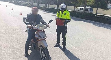 Burdur'da motosiklet denetimleri