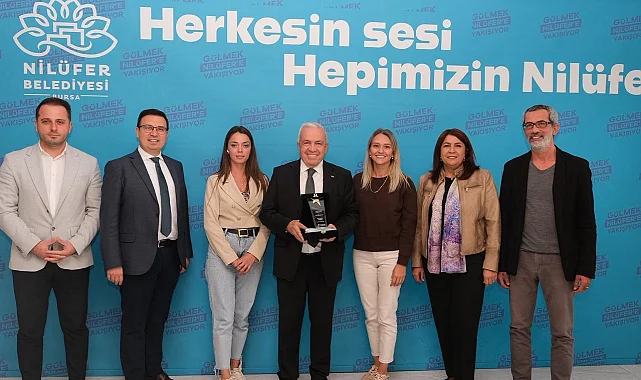 Bursa Nilüfer Belediyesi'ne "Altın Dokunuş Ödülü"
