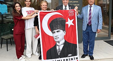 Bursa Nilüfer'de Cumhuriyetin 102'nci yıl heyecanı