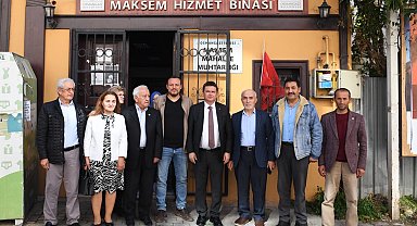 Bursa Osmangazi'de Başkan Aydın Maksem'i dinledi