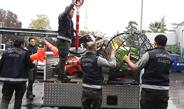 Bursa Osmangazi'de işgallere geçit yok!