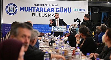 Bursa Yıldırım'da 'Muhtarlar Günü' buluşması