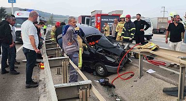 Bursa'da feci kaza: 4 yaralı