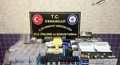 Bursa'da kaçak tütün operasyonu: Binlerce kaçak ürün ele geçirildi