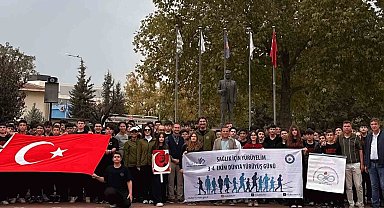 Bursa'da "Dünya yürüyüş günü" coşkusu