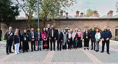 Bursa'daki GETAT Uygulama ve Araştırma Merkezi'ne uluslararası ziyaret