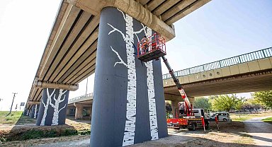 Bursa'nın hazineleri duvarları güzelleştiriyor