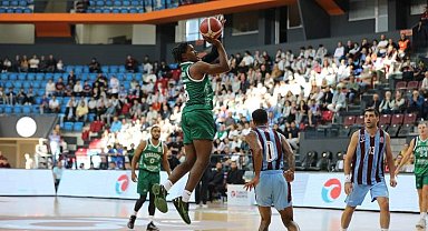 Bursaspor Basketbol Trabzon deplasmanında kazandı