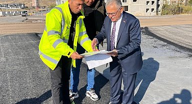Büyükkılıç'tan sona gelinen dev ulaşım yatırımına yerinde takip