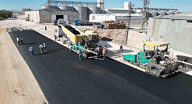 Büyükşehir Belediyesi kentteki yol ihtiyacını gideriyor