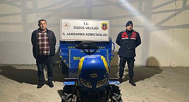 Çalınan pat pat jandarma tarafından 2 günde bulundu