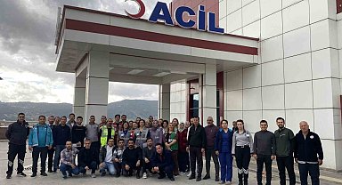 Çameli Devlet Hastanesinde HAP tatbikatı yapıldı