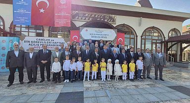 Camiler ve Din Görevlileri Haftası'nın açılışında Gazze için dua edildi