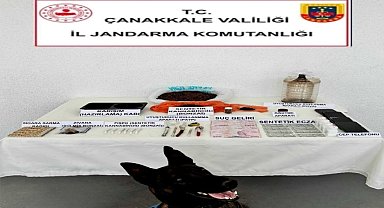 Çanakkale'de uyuşturucu operasyonuna 3 tutuklama