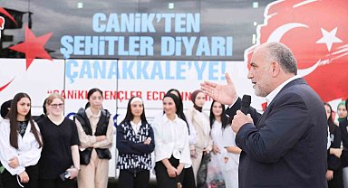 Canikli öğrenciler için anlamlı Çanakkale'de gezisi
