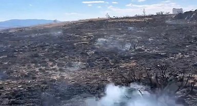 Çankırı'da çıkan arazi yangını söndürüldü