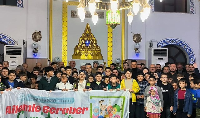Çarşamba'da "Ailemle Camideyim" etkinliği