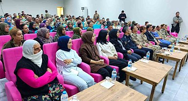 Çemişgezek'te 'Kadına Yönelik Şiddetle Mücadelede' programı