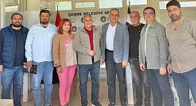 Çeşme Kent Konseyi'nden Çeşme Belediyespor'a destek