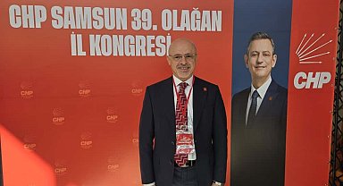 CHP Samsun İl Başkanlığına Mehmet Özdağ tekrar seçildi