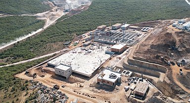 Çınarcık Barajı'nda çalışmalar kesintisiz sürüyor