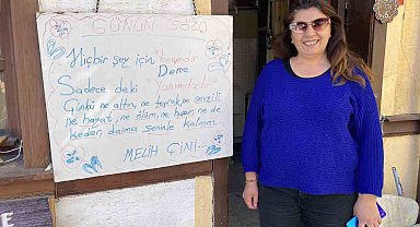 Çini ustasının 7 Şubat 2023'te yazdığı 'Günün Sözü' dikkat çekiyor