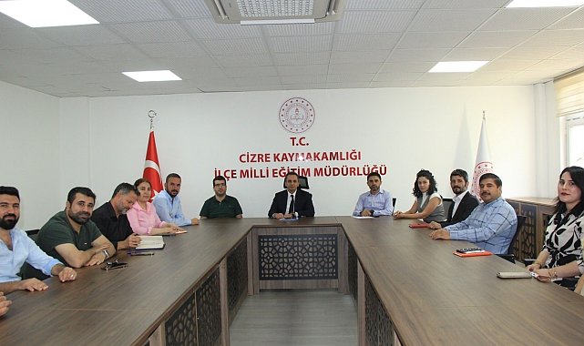 Cizre'de özel öğretim kurs değerlendirme toplantısı