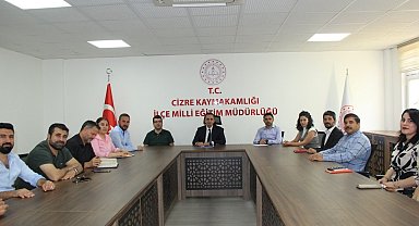 Cizre'de özel öğretim kurs değerlendirme toplantısı