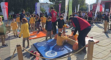 Çocuklar bu tır ile teknolojiden az da olsa uzaklaştılar