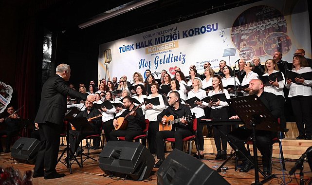 Çorum Belediyesi THM Korosu yeni sezona "Merhaba" dedi