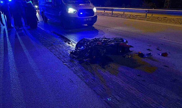 Çorum'da tıran çarpan motosikletin sürücüsü hayatını kaybetti