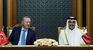 Cumhurbaşkanı Erdoğan Katar'da