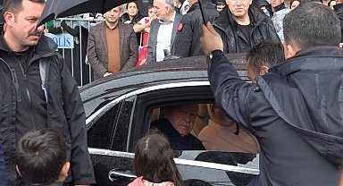 Cumhurbaşkanı Erdoğan Rize'den ayrıldı