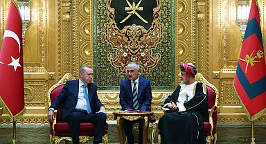 Cumhurbaşkanı Erdoğan, Umman Sultanı El Said ile bir araya geldi