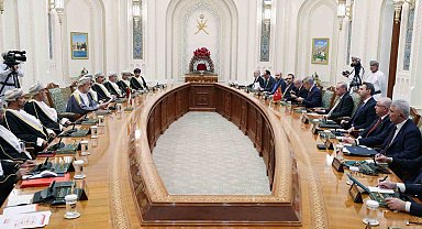 Cumhurbaşkanı Erdoğan, Umman'da heyetlerarası toplantıya başkanlık etti