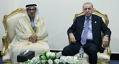 Cumhurbaşkanı Erdoğan'dan Mısır'da diplomasi trafiği