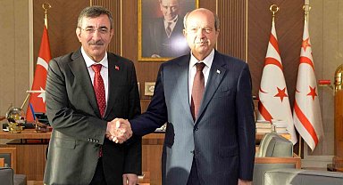 Cumhurbaşkanı Yardımcısı Yılmaz, KKTC'de