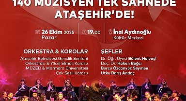 Cumhuriyetin 102. yılında 140 müzisyen aynı sahnede buluşuyor