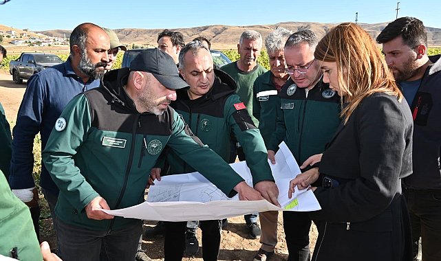 Demirözü'nde arazi toplulaştırma çalışmaları devam ediyor