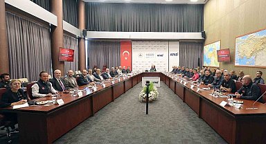 Deprem Bilim Kurulu Toplantısı yapıldı