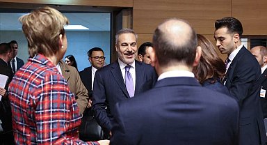 Dışişleri Bakanı Fidan, AB'nin 'Bölgelerarası Güvenlik ve Bağlantısallık' konulu toplantısına katıldı