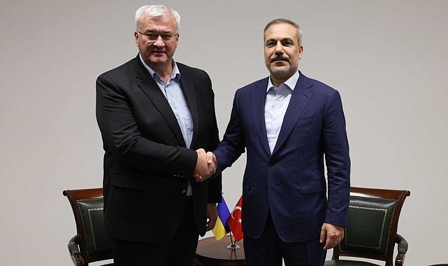 Dışişleri Bakanı Fidan, Ukraynalı mevkidaşı Sybiha ile görüştü